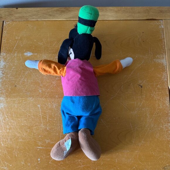 Vintage Disney Goofy Plush Doll Mickey Mouse Clubhouse Collectible Disneyland - Picture 7 of 13